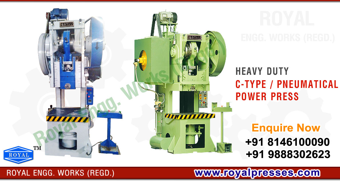 C Frame Hydraulic Power Press Machine - Manufacturer Exporter