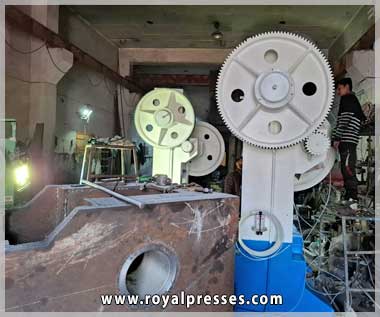 heavy duty industrial power press manufacturers exporters india punjab ludhiana